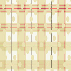 Tartan pattern. Geometric elements for fabric, textile