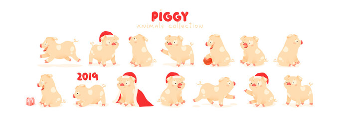 Pig is the symbol of Chinese 2019 new year on the Eastern calendar