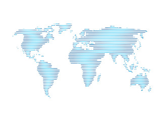 planet map satillite view for logo design vector, globe icon, earth symbol