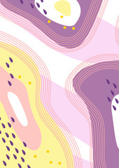 Colorful Abstract Painting / Digital Art / Background