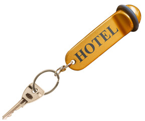 Clé de chambre d’hôtel 