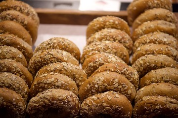 buns with poppy seeds