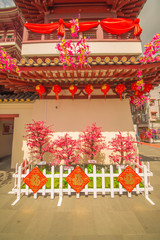 Fototapeta premium A buddhist temple in Singapore.