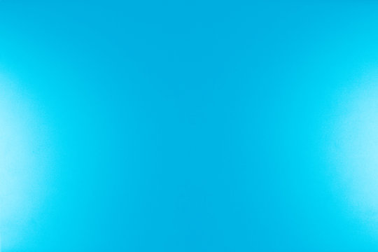 Light blue cyan gradient background. Wallpaper for desktop. Business  corporate backdrop for presentation. Bright pure turquoise soft line  transition. Stock Illustration