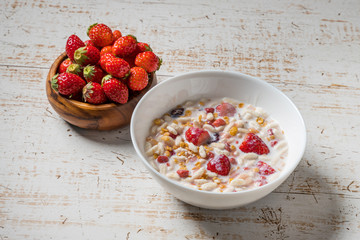 コーンフレーク Cornflakes and milk