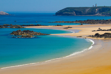 Côte d'Émeraude, Bretagne, Frankreich