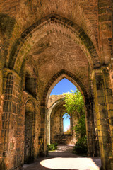 Ruinen von Abbaye Maritime de Beauport