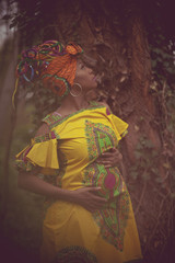 Fototapeta premium She is waiting new joy in life.