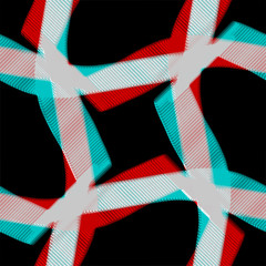 Pattern tile, ornate geometric pattern and abstract colored background