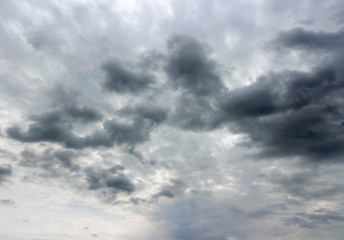 sky background; dark cloud in the sky