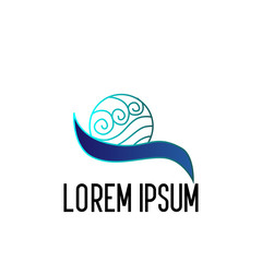 water element logo icon