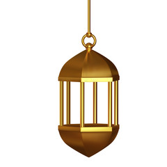 Gold vintage lanterns