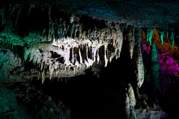 This is Cheongok Cave in Gangwon Province, Korea.