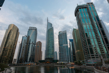 Fototapeta na wymiar Dubai is a city and emirate in the United Arab Emirates