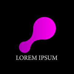 initial letter logo icon for business company