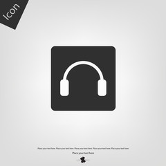 Headset vector icon