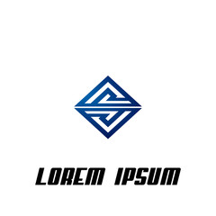 Fototapeta premium triangle logo icon