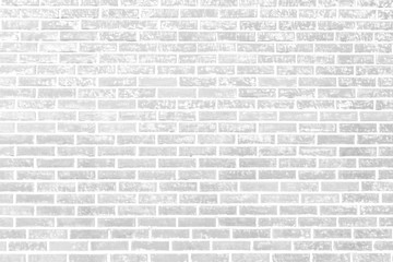 Brick white wall, loft style. background texture