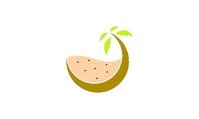 Beach icon design