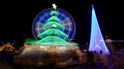 Christmas fair in Spain