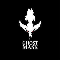 ghost mask logo icon