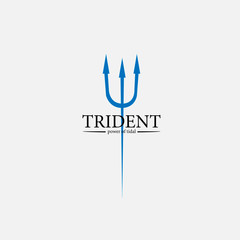 trident logo icon