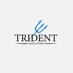trident logo icon