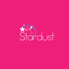 stardust logo with fairy illustration