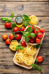 Concept of Italian food