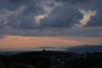 Naklejka premium 雲海