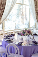 A wedding banquet at restaurant