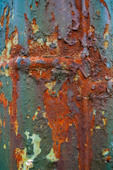 Rusty metal background
