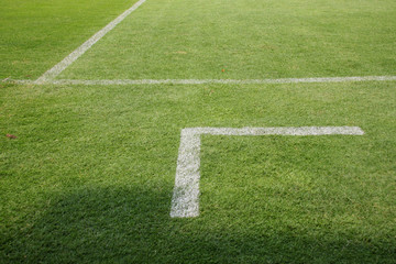 artificial grass football ground