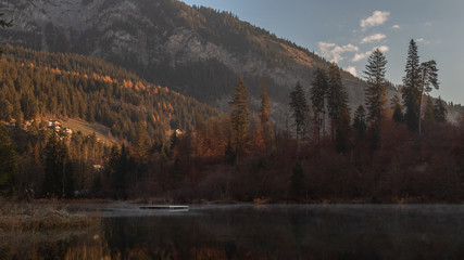 Crestasee at sunrise