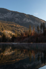 Crestasee at sunrise