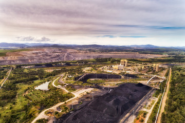 D Liddell Open coal mine