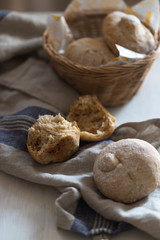 天然酵母のライ麦パン