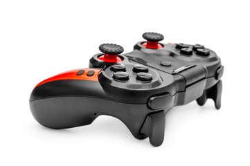 Gamepad on white background. © igorkol_ter