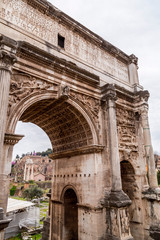 Roman Forum, view from Capitolium Hill in Rom