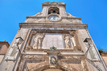 Fototapeta na wymiar Sutri, Italy - Bell Tower