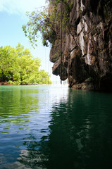 The underground river Palawan. Beautiful and interesting place.