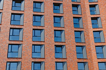 Cuxhaven Hostelfassade am Hafen