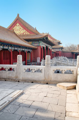 Forbidden City. Beijing. The capital of China.
