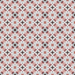 Abstract geometric seamless pattern. Textile printing, web design, wallpaper, border