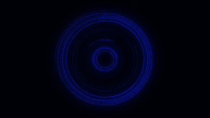 Indigo circle hud