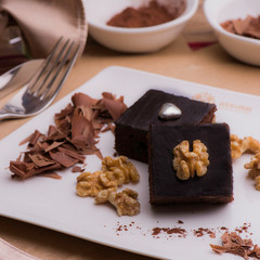 Chocolate with nuts