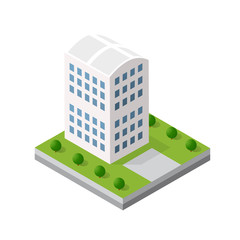 Isometric 3D module block