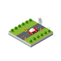 Isometric 3d module district