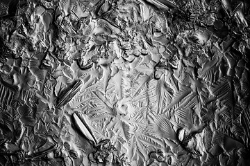 black and white ice texture