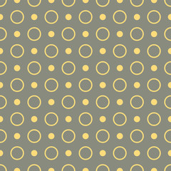 Abstract seamless background of rings, eps10. gray vector seamless circle background